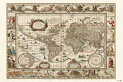 Grupo Erik GPE5452 Ancient World Map Poster 91,5X61cm | Yourdecoration.co.uk