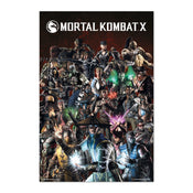 Grupo Erik GPE5510 Mortal Kombat Characters Poster 61X91,5cm | Yourdecoration.co.uk