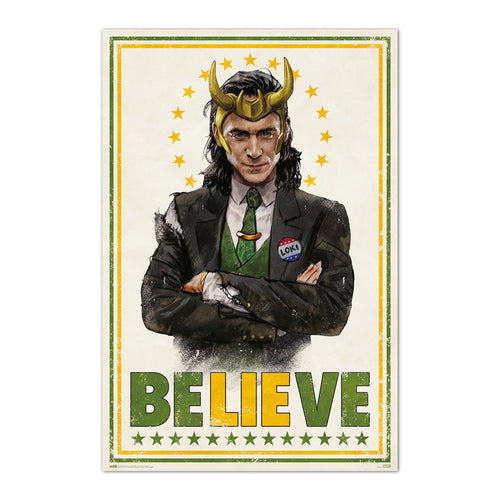 Grupo Erik GPE5515 Marvel Loki Poster 61X91,5cm | Yourdecoration.co.uk