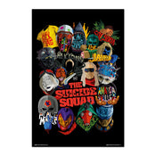 Grupo Erik GPE5519 Dc Comics Suicide Squad Graphics Poster 61X91,5cm | Yourdecoration.co.uk