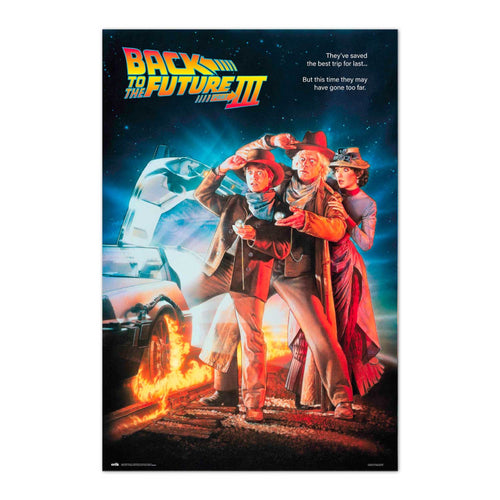 Grupo Erik GPE5560 Back To The Future 3 Poster 61X91,5cm | Yourdecoration.co.uk