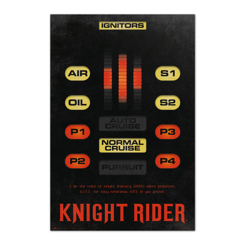 Grupo Erik GPE5569 Knight Rider Poster 61X91,5cm | Yourdecoration.co.uk