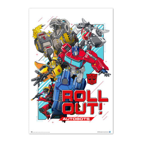 Grupo Erik Gpe5583 Poster Transformers Roll Out | Yourdecoration.co.uk