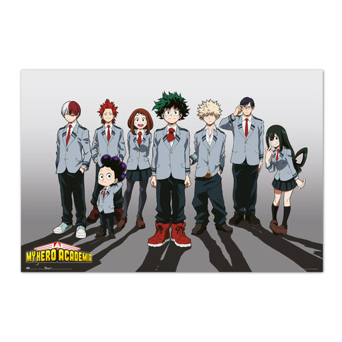 Grupo Erik Gpe5596 Poster My Hero Academia Uniform Version | Yourdecoration.co.uk