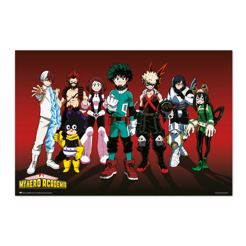 Grupo Erik Gpe5597 Poster My Hero Academia Hero Version | Yourdecoration.co.uk