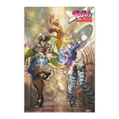 Grupo Erik Gpe5617 Jojos Bizarre Adventure Joseph Joestar Caesar Zeppeli Poster 61X91 5cm | Yourdecoration.co.uk