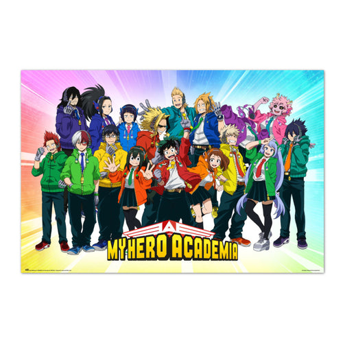 Grupo Erik Gpe5638 My Hero Academia Hero Fes Poster 91 5X61cm | Yourdecoration.co.uk