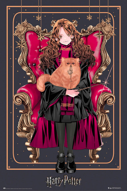 grupo erik gpe5686 harry potter wizard dynasty hermione granger poster 61x91.5cm | Yourdecoration.co.uk