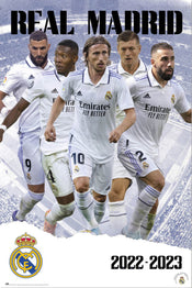 grupo erik gpe5730 real madrid grupo 2022 2023 affiche poster 61x91 5cm | Yourdecoration.co.uk