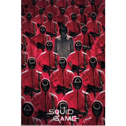 Pyramid PP35009 Squid Game Crowd Poster | Yourdecoration.co.uk