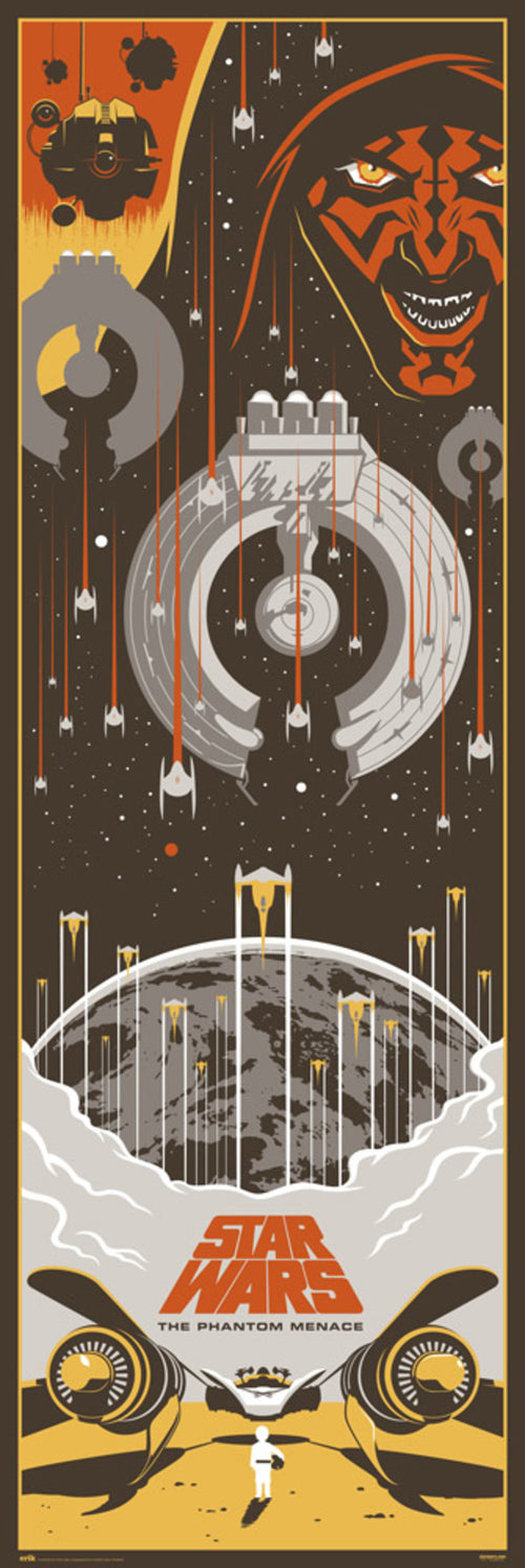 Grupo Erik PPGE8060 Star Wars Episode I Poster 53X158cm | Yourdecoration.co.uk