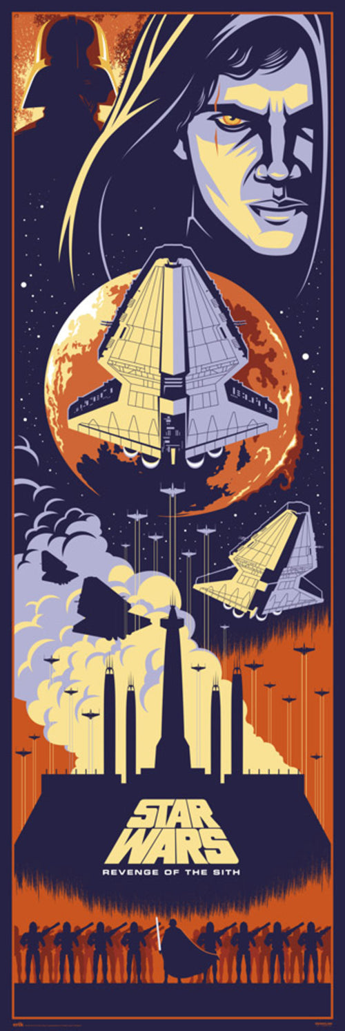 Grupo Erik PPGE8062 Star Wars Episode Iii Poster 53X158cm | Yourdecoration.co.uk