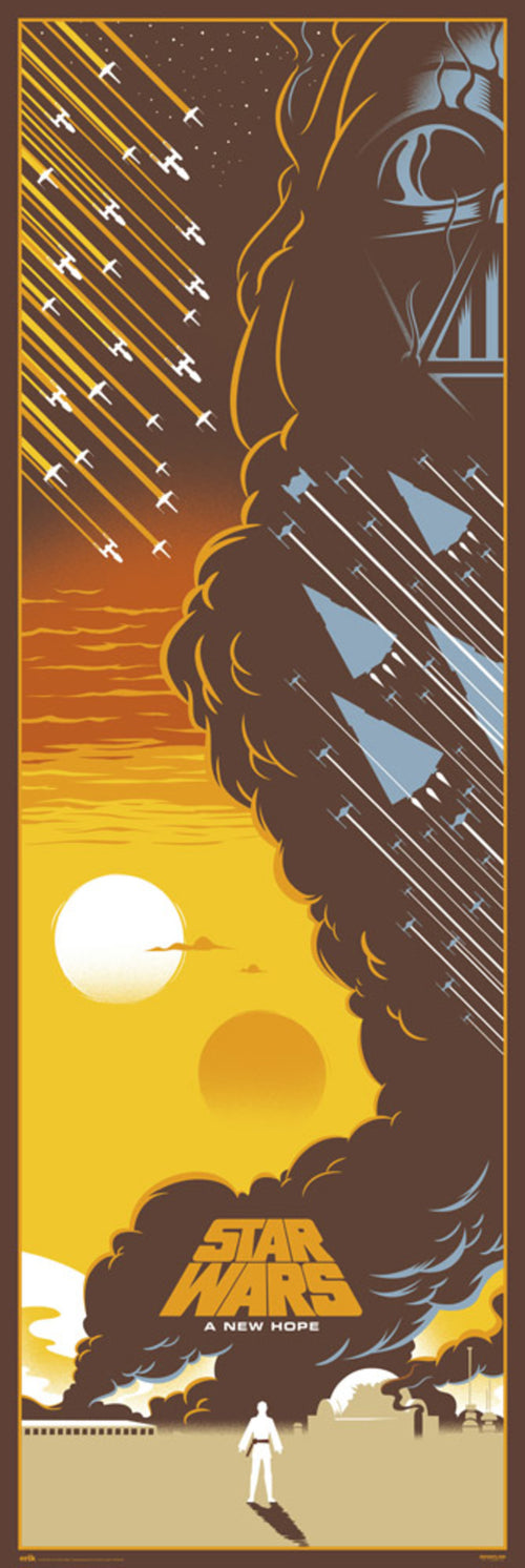 Grupo Erik PPGE8063 Star Wars Episode Iv Poster 53X158cm | Yourdecoration.co.uk