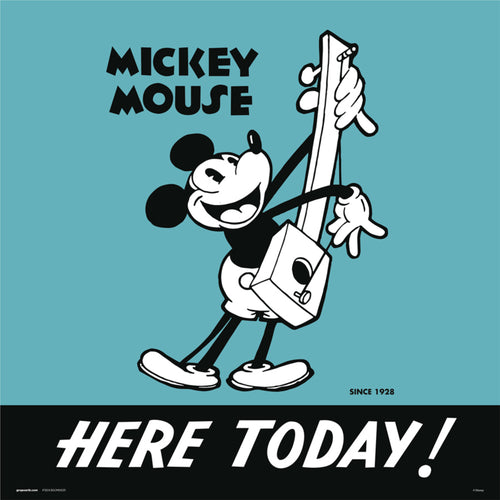 Grupo Erik Disney Mickey 90 Art Print 30x30cm | Yourdecoration.co.uk