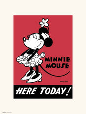 Grupo Erik Disney Minnie 90 Art Print 30x40cm | Yourdecoration.co.uk