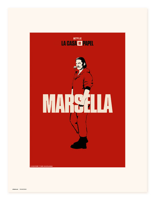 Grupo Erik Marseille Art Print 30x40cm | Yourdecoration.co.uk