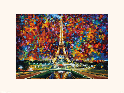 Grupo Erik Paris Leonid Afremov Art Print 40x30cm | Yourdecoration.co.uk