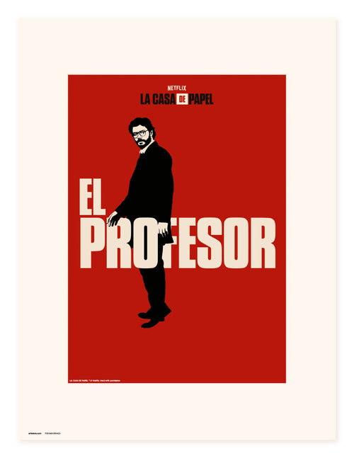 Grupo Erik The Professor Art Print 30x40cm | Yourdecoration.co.uk