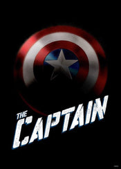 Komar Avengers The Captain Art Print 50x70cm | Yourdecoration.co.uk