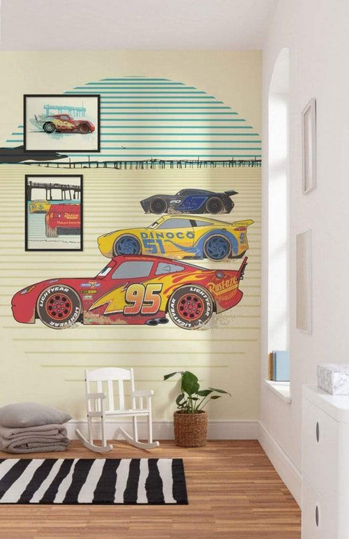 Komar Cars Lightning McQueen Art Print 70x50cm Interieur | Yourdecoration.co.uk