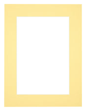 Passe-Partout Photo Frame Size 18x24 cm - Photo Size 9x13 cm - Yellow