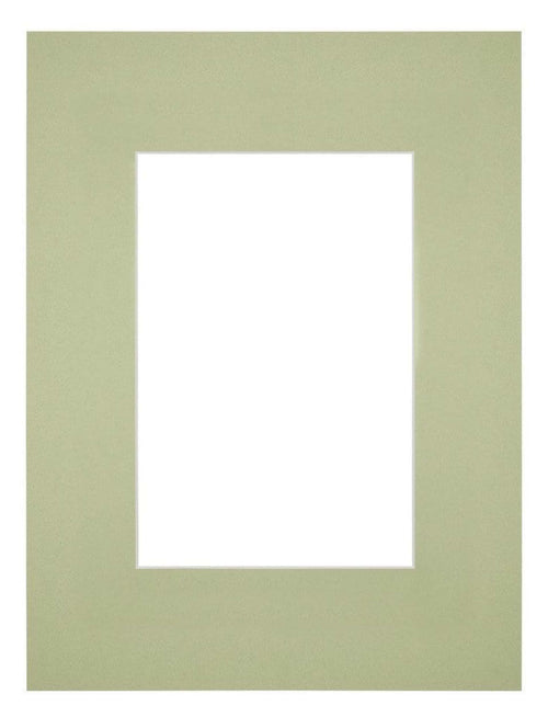 Passe-Partout Photo Frame Size 18x24 cm - Photo Size 10x15 cm - Mint green