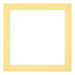 Passe-Partout Photo Frame Size 20x20 cm - Photo Size 13x13 cm - Yellow