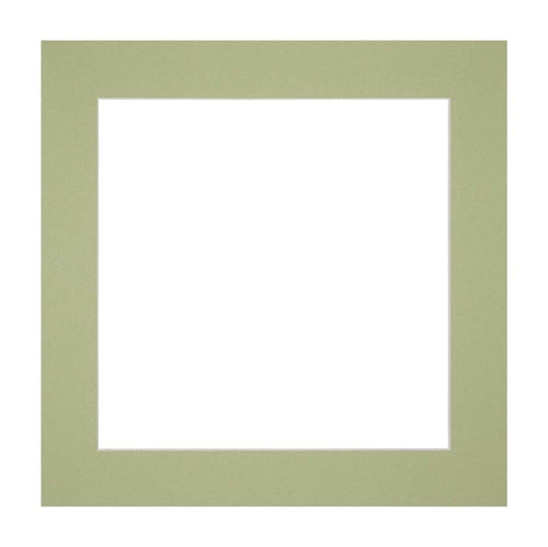 Passe-Partout Photo Frame Size 20x20 cm - Photo Size 15x15 cm - Mint green