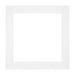 Passe-Partout Photo Frame Size 20x20 cm - Photo Size 15x15 cm - White