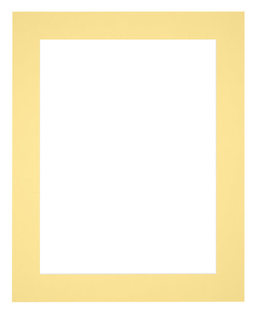 Passe-Partout Photo Frame Size 20x25 cm - Photo Size 10x15 cm - Yellow