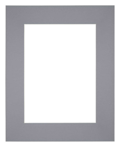 Passe-Partout Photo Frame Size 20x25 cm - Photo Size 13x18 cm - Gray