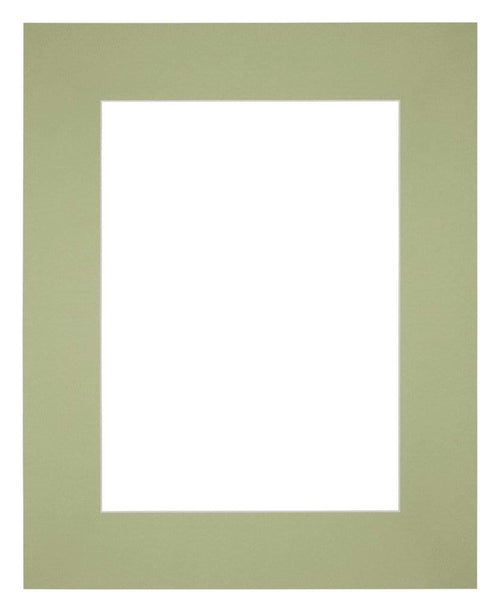 Passe-Partout Photo Frame Size 20x25 cm - Photo Size 13x18 cm - Mint green