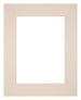 Passe-Partout Photo Frame Size 20x25 cm - Photo Size 13x18 cm - Tinted