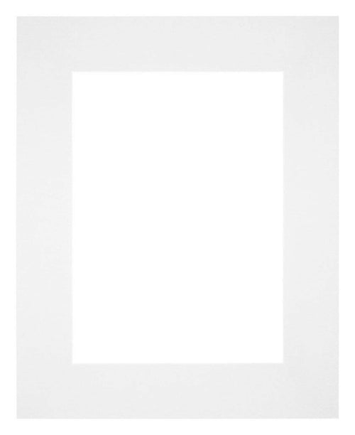 Passe-Partout Photo Frame Size 20x25 cm - Photo Size 13x18 cm - White