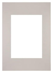 Passe-Partout Photo Frame Size 20x28 cm - Photo Size 13x18 cm - Gray Granite