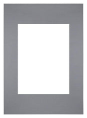 Passe-Partout Photo Frame Size 20x28 cm - Photo Size 13x18 cm - Gray