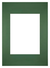 Passe-Partout Photo Frame Size 20x28 cm - Photo Size 13x18 cm - Green Forest