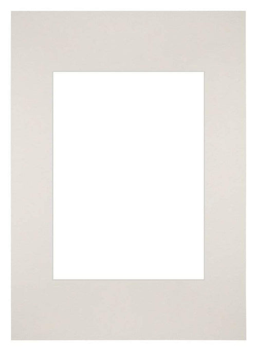 Passe-Partout Photo Frame Size 20x28 cm - Photo Size 13x18 cm - Light Gray