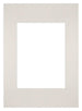 Passe-Partout Photo Frame Size 20x28 cm - Photo Size 13x18 cm - Light Gray