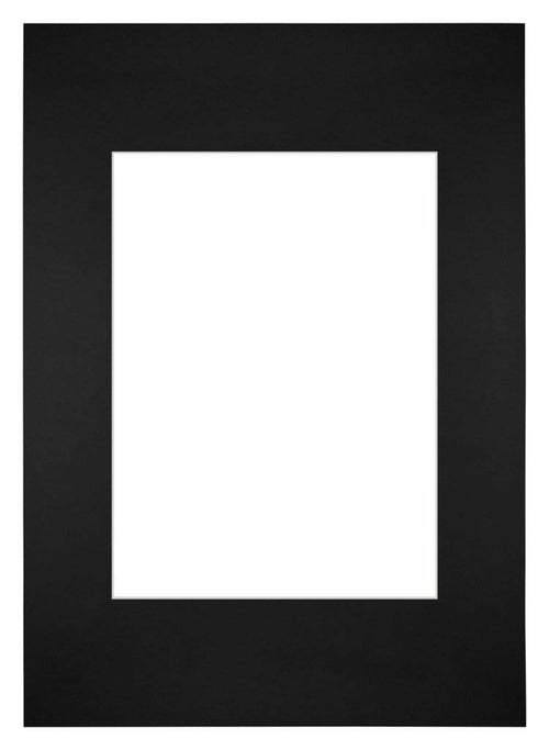 Passe-Partout Photo Frame Size 20x28 cm - Photo Size 13x18 cm - Black