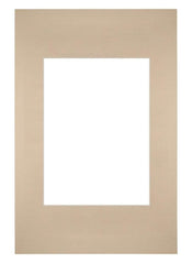 Passe-Partout Photo Frame Size 20x30 cm - Photo Size 13x18 cm - Beige