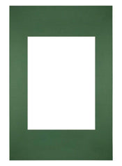 Passe-Partout Photo Frame Size 20x30 cm - Photo Size 13x18 cm - Green Forest