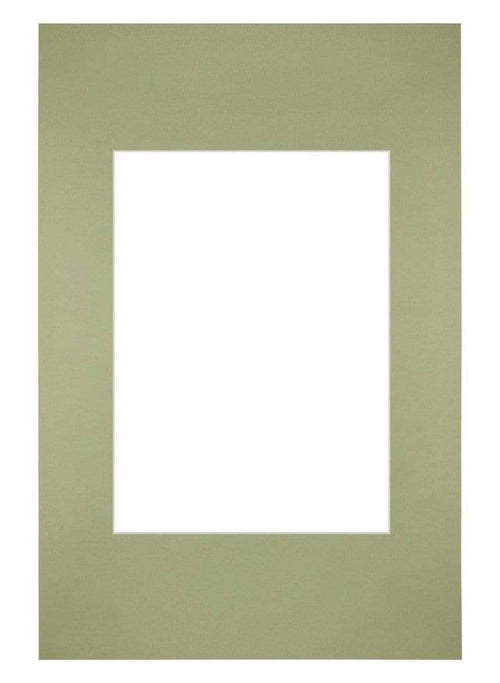 Passe-Partout Photo Frame Size 20x30 cm - Photo Size 13x18 cm - Mint green