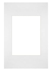 Passe-Partout Photo Frame Size 20x30 cm - Photo Size 13x18 cm - White