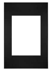 Passe-Partout Photo Frame Size 20x30 cm - Photo Size 13x18 cm - Black