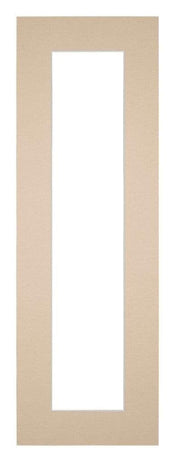 Passe-Partout Photo Frame Size 25x75 cm - Photo Size 20x60 cm - Beige