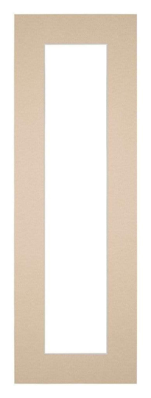 Passe-Partout Photo Frame Size 25x75 cm - Photo Size 20x60 cm - Beige