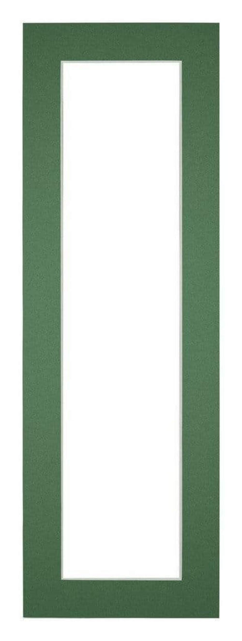 Passe-Partout Photo Frame Size 20x60 cm - Photo Size 10x30 cm - Green Forest