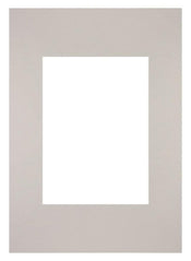 Passe-Partout Photo Frame Size 21x29,7 cm A4 - Photo Size 13x18 cm - Gray Granite