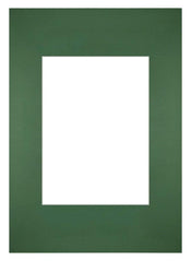 Passe-Partout Photo Frame Size 21x29,7 cm A4 - Photo Size 13x18 cm - Green Forest